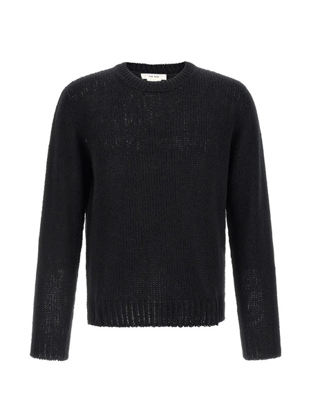  The Row Lang Ribbed Sweater - Black 