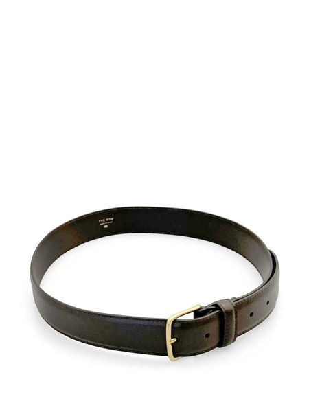  The Row Leather Belt - Brown 