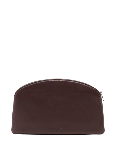  The Row Logo-debossed Pouch - Red 