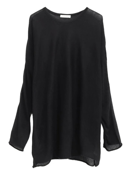 The Row Long-sleeve Blouse - Black 