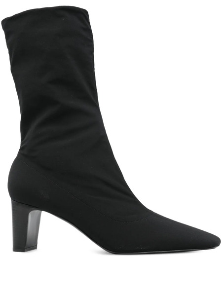  The Row 65mm Felice Stretch Ankle Boots - Black 