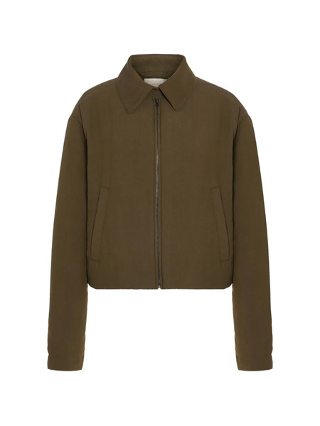  The Row Nerys Bomber Jacket - Green 
