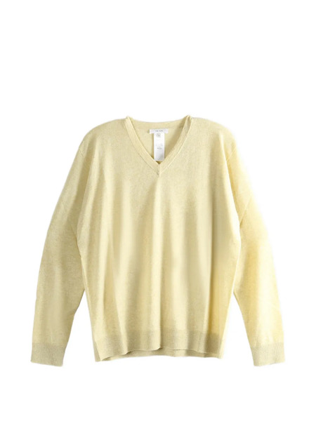  The Row Nian V-neck Sweater - Yellow 