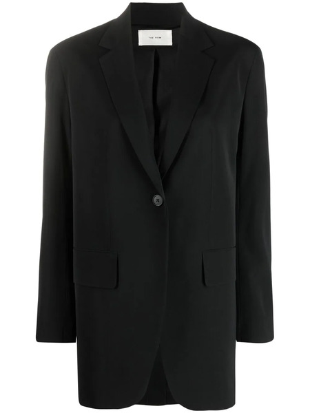  The Row Obine Single-breasted Blazer - Black 