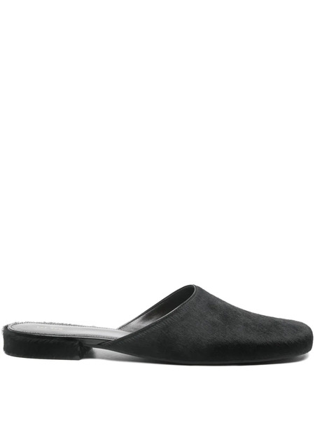  The Row Penelope Mules - Black 