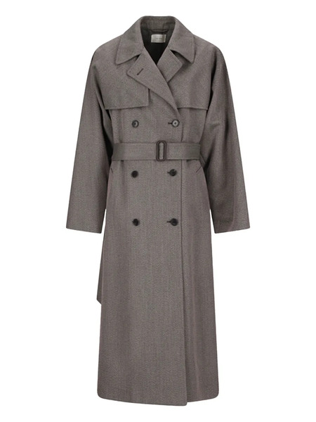  The Row Rhydian Belted Double-breasted Coat - Brown 