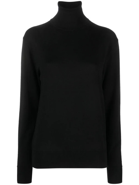  The Row Roll-neck Wool-blend Jumper - Black 