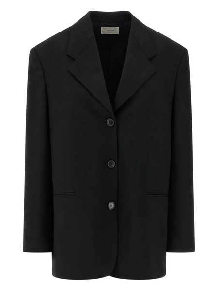  The Row Selim Buttoned Blazer - Black 
