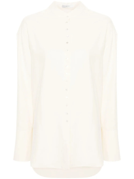  The Row Silk Buttoned Shirt - Neutrals 