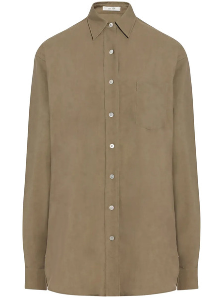  The Row Silk Shirt - Neutrals 