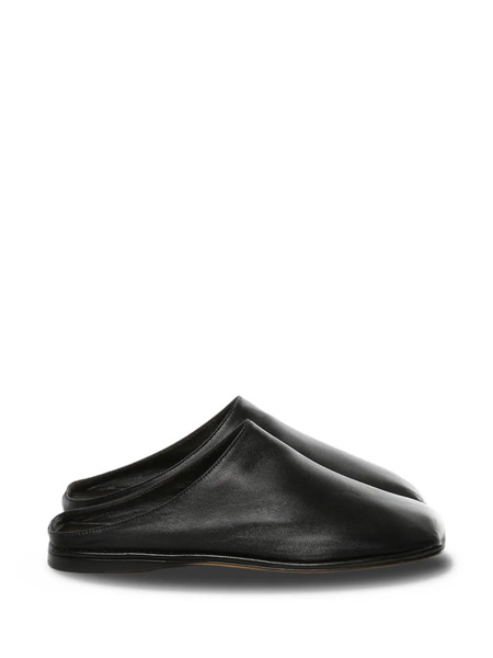  The Row Square-toe Slides - Black 