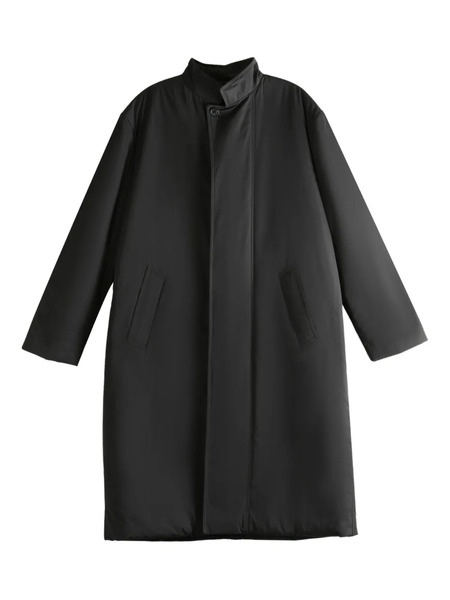  The Row Stand-up Collar Coat - Black 