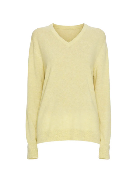  The Row V-neck Sweater - Yellow 
