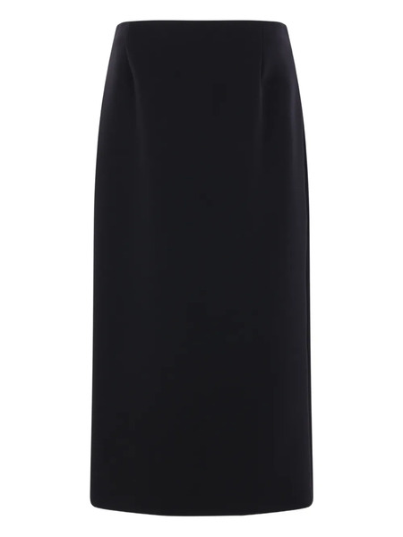  The Row Wool Midi Skirt - Black 