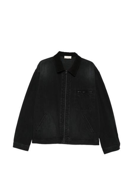  The Row Zip-up Pocket Jacket - Black 
