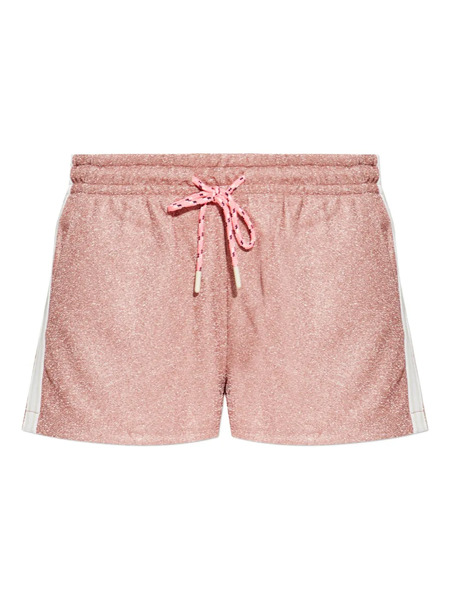  The Upside Drawstring Side-stripe Shorts - Pink 