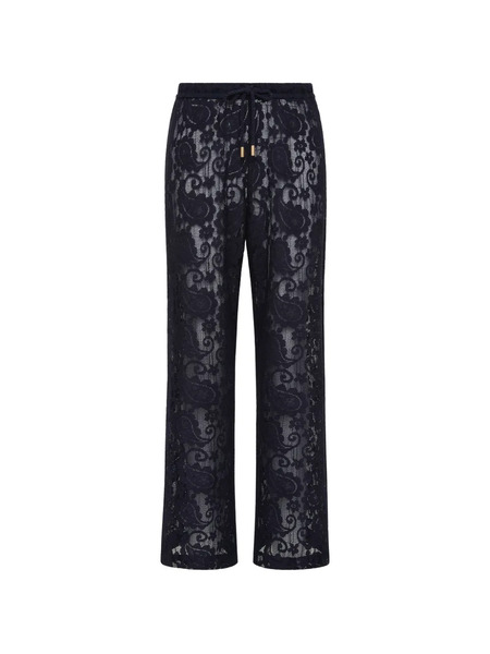  The Upside Lace Drawstring Trousers - Blue 