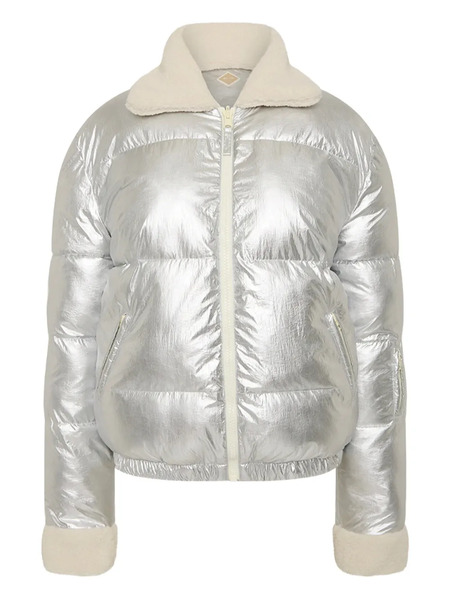  The Upside Lotti Reversible Puffer Jacket - Silver 