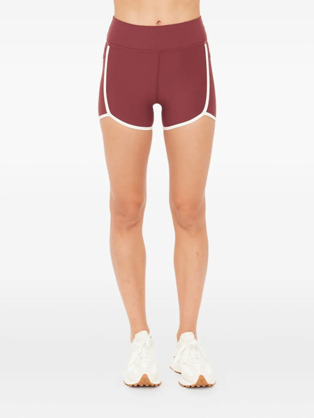  The Upside Samara Pocket-trim Shorts - Red 