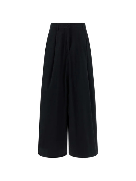  Thelatest Daisy Slit Skirt - Black 