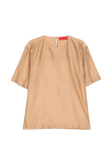  Thelatest Dean Short-sleeve Top - Neutrals 