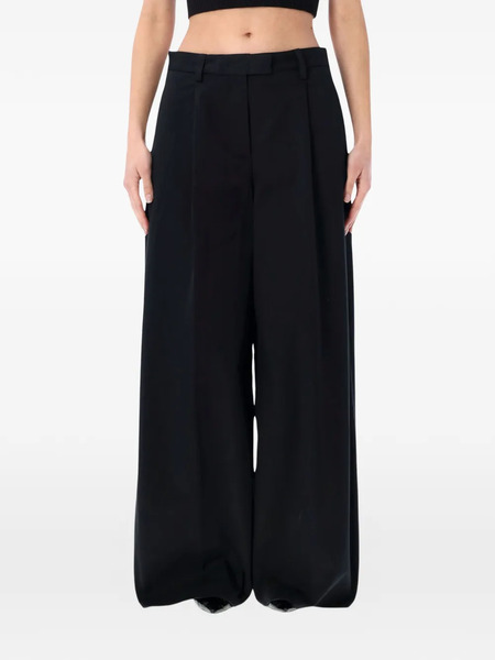  Thelatest Deva Pleated Trousers - Black 