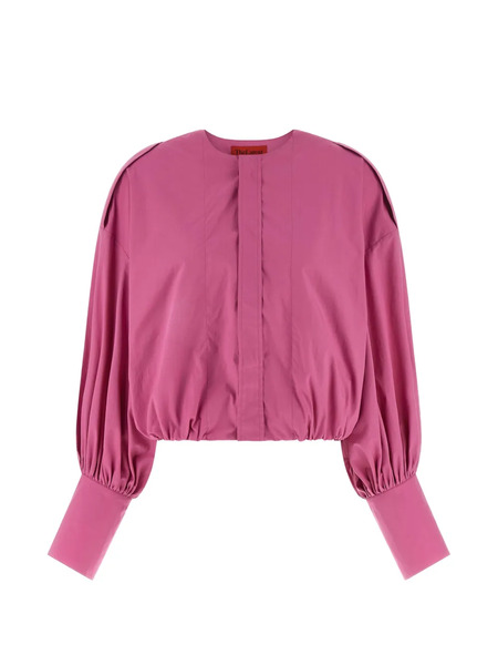  Thelatest Diana Puffed-sleeves Blouse - Pink 