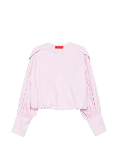 Thelatest Diana Shoulder-panelled Top - Pink 