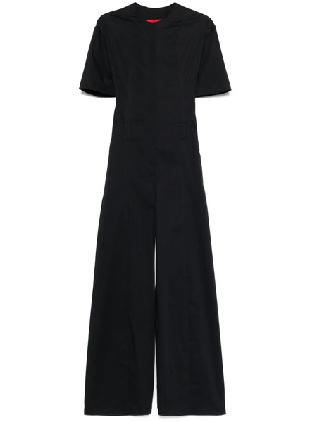  Thelatest Wide-leg Jumpsuit - Blue 
