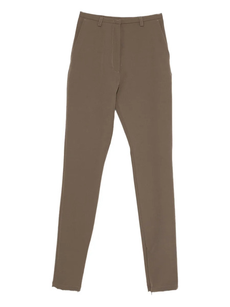  Thelatest Zip-detail Trousers - Neutrals 