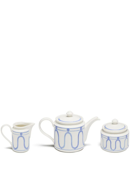  Themis Z Serenity Tea Set - White 