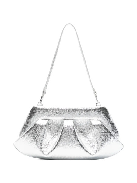  Themoirè Bios Clutch Bag - Silver 