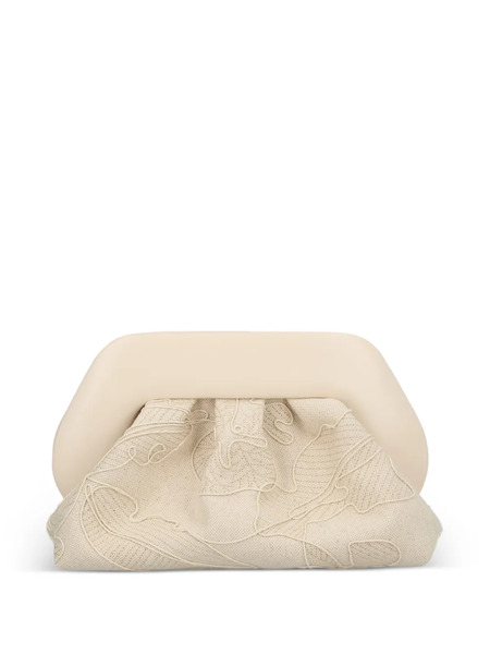  Themoirè Bios Embroidered Shoulder Bag - Neutrals 