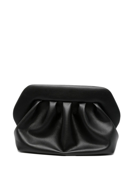  Themoirè Bios Gathered Clutch Bag - Black 