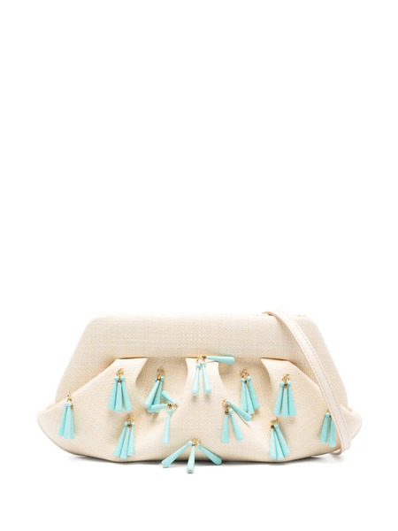  Themoirè Emera Clutch Bag - Neutrals 