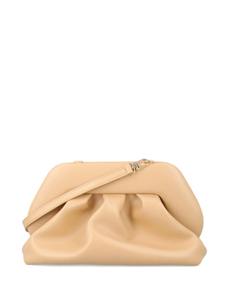  Themoirè Medium Bios Clutch Bag - Neutrals 