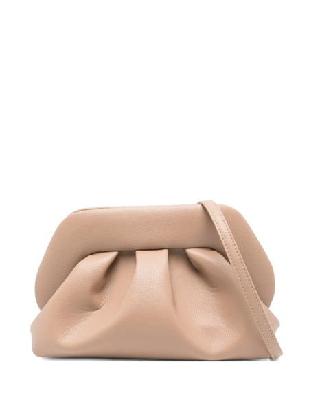  Themoirè Medium Bios Clutch Bag - Neutrals 