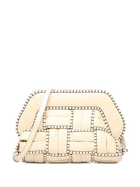  Themoirè Medium Tia Quilted-panel Shoulder Bag - Neutrals 