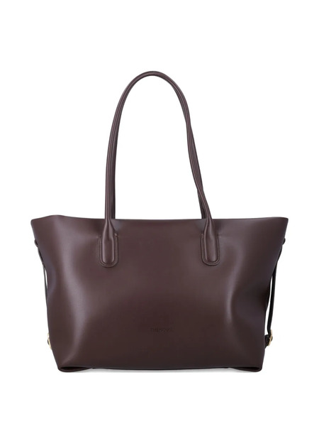  Themoirè Top-handle Tote Bag - Brown 