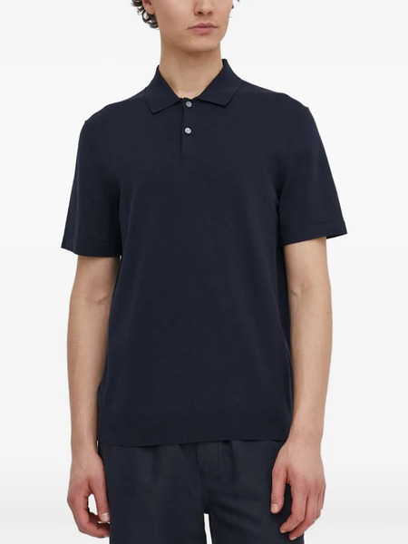  Theory Button-up Polo Shirt - Blue 