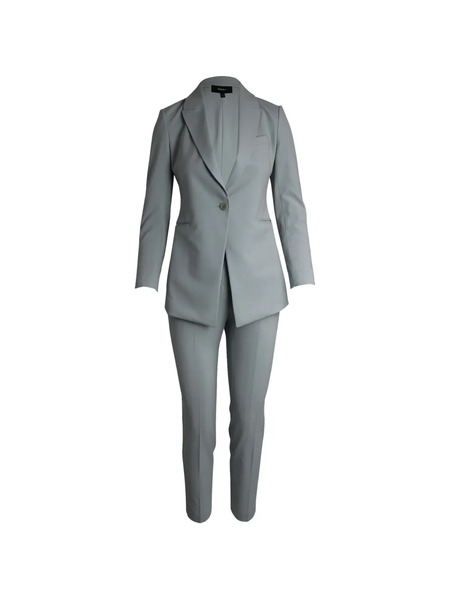  Theory Buttoned Suit - Grey 