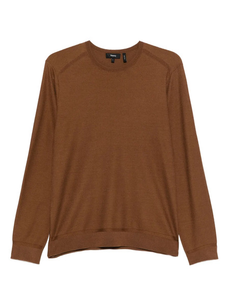  Theory Crew-neck Sweater - Brown 
