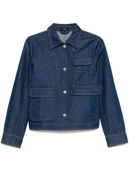  Theory Denim Jacket - Blue 