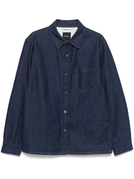  Theory Denim Overshirt - Blue 