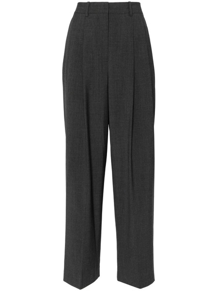  Theory Double Pleat Trousers - Grey 