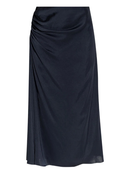  Theory Draped Midi Skirt - Blue 