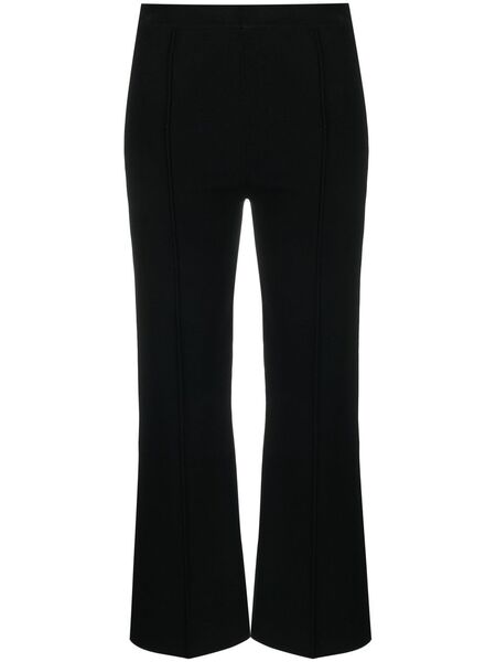  Theory Flared Knitted Trousers - Black 