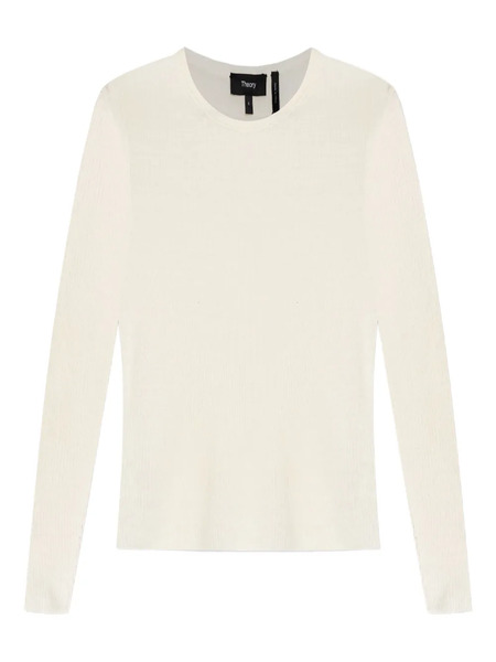  Theory Long Sleeve Top - White 