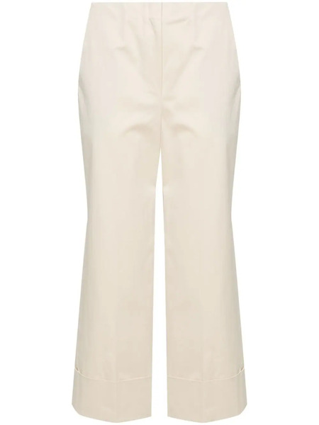  Theory Mid-rise Cropped Trousers - Neutrals 