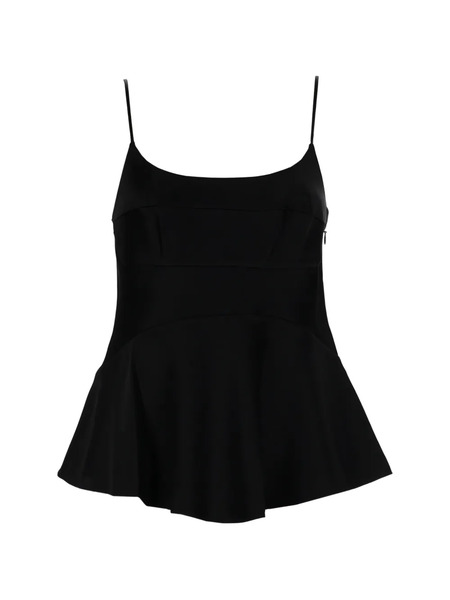  Theory Peplum Top - Black 